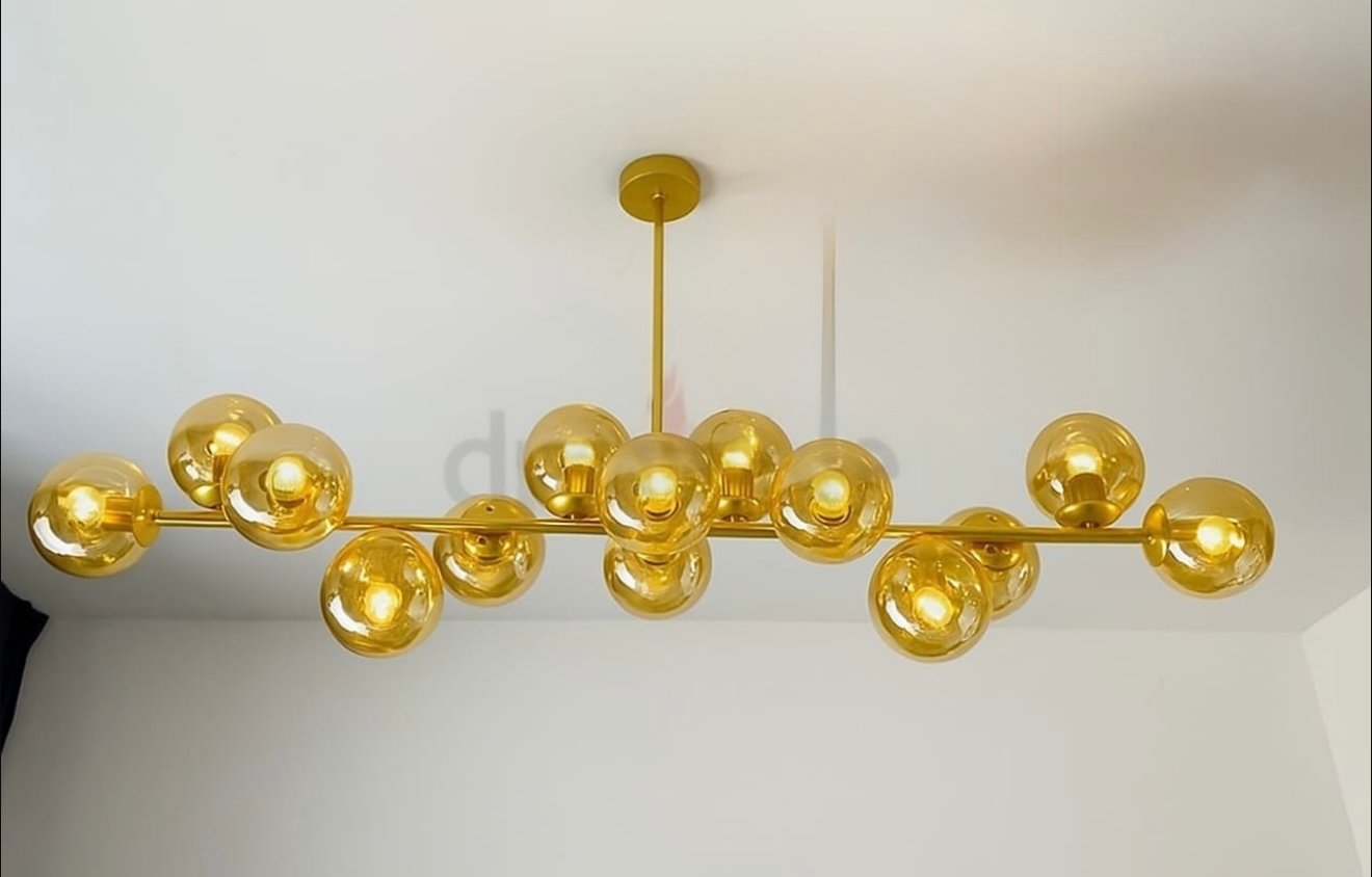 HANGING GLASS LAMP (E27) view 2